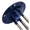 Фланець колба Ø165мм для бойлера Electrolux, Termal 50266820005 під сухі тени, нержавійка (Україна)