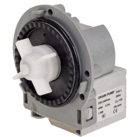 Насос (помпа) універсальний Drain Pump P25-1, 3 саморіза, клеми позаду