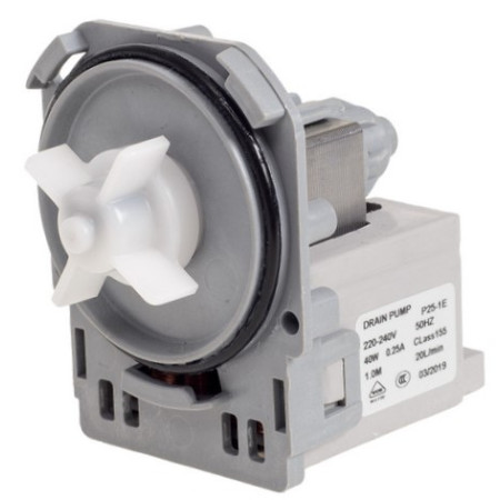 Насос (помпа) Drain Pump P25-1E на 3 засувках, клеми роздільно позаду.